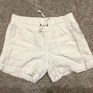 Athleta Women's White Cargo‎ Shorts